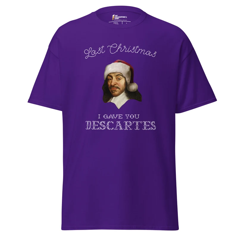 Last Christmas I Gave You Descartes - Unisex Classic T-Shirt