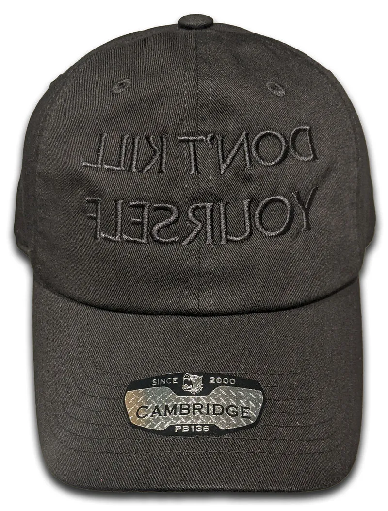 DKY - DAD HAT - BLACK ON BLACK