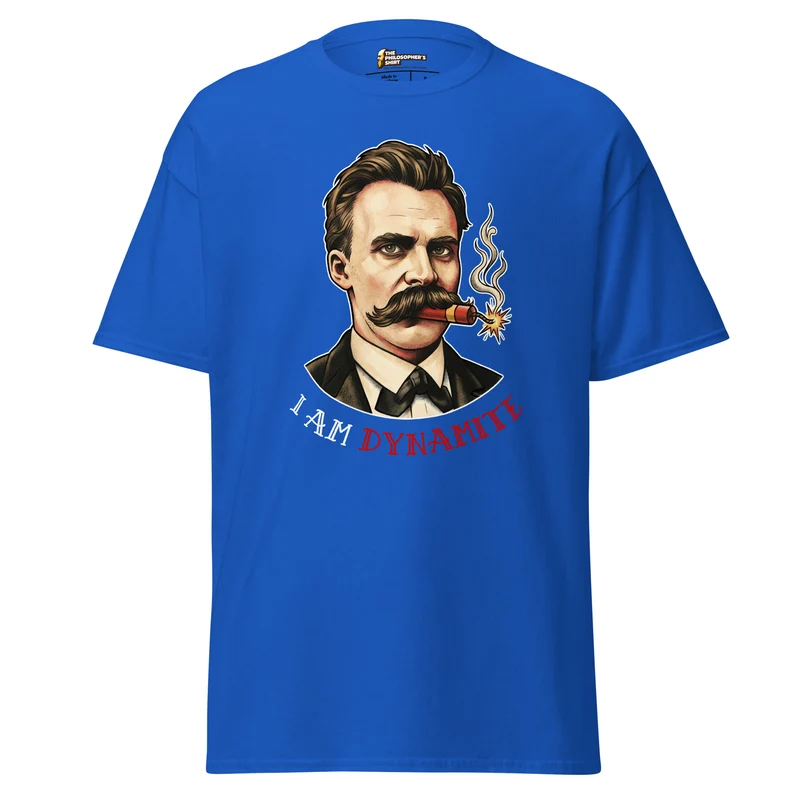 Friedrich Nietzsche: I am Dynamite - Unisex Classic T-Shirt