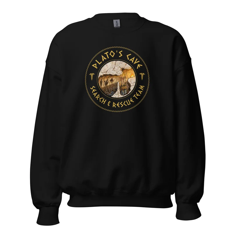 Plato's Cave: Search & Rescue Team - Meme Edition - Sweatshirt