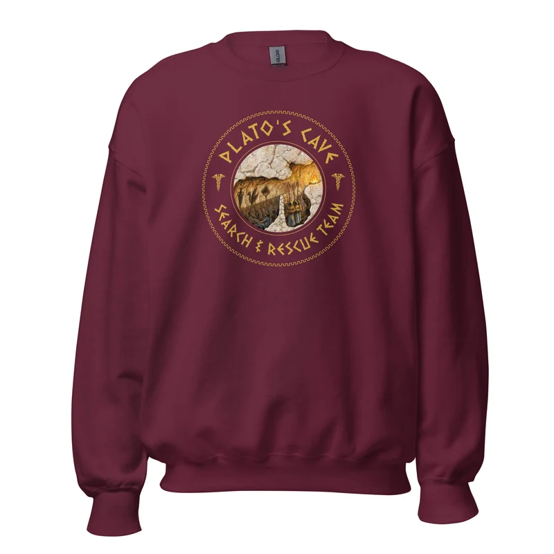 Plato's Cave: Search & Rescue Team - Meme Edition - Sweatshirt