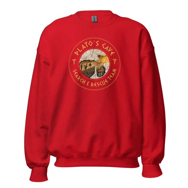 Plato's Cave: Search & Rescue Team - Meme Edition - Sweatshirt