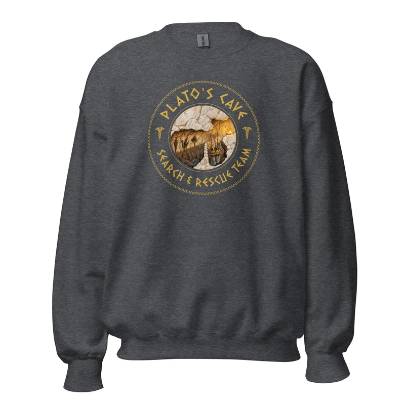 Plato's Cave: Search & Rescue Team - Meme Edition - Sweatshirt