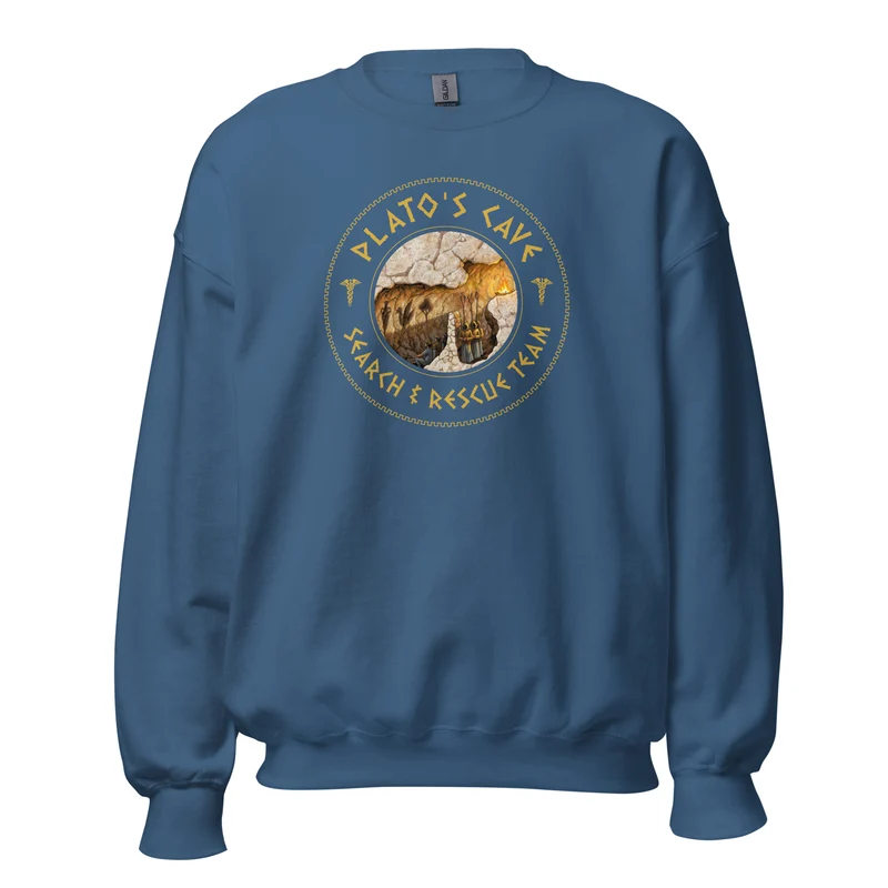Plato's Cave: Search & Rescue Team - Meme Edition - Sweatshirt