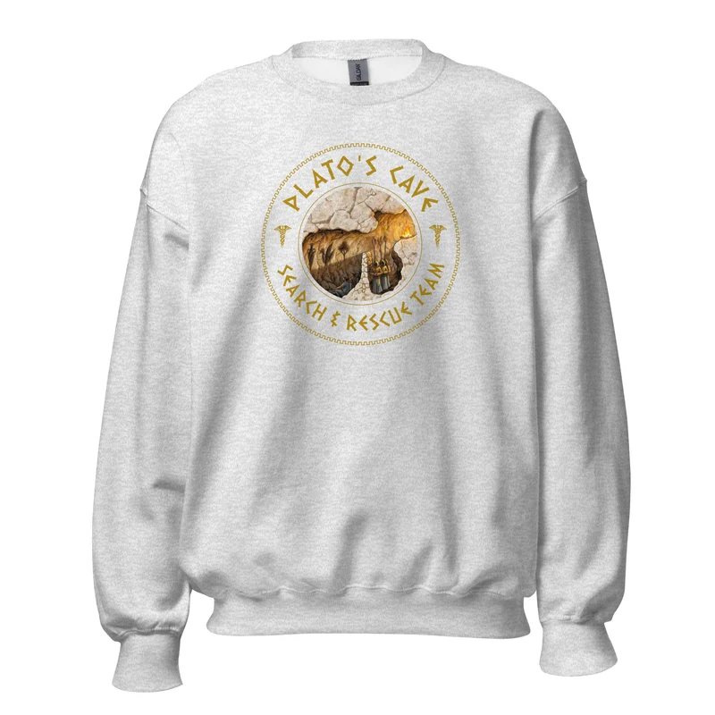 Plato's Cave: Search & Rescue Team - Meme Edition - Sweatshirt