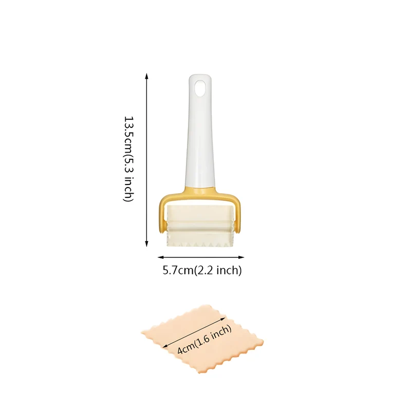 Three-Piece Pastry Cutter and Roller Set