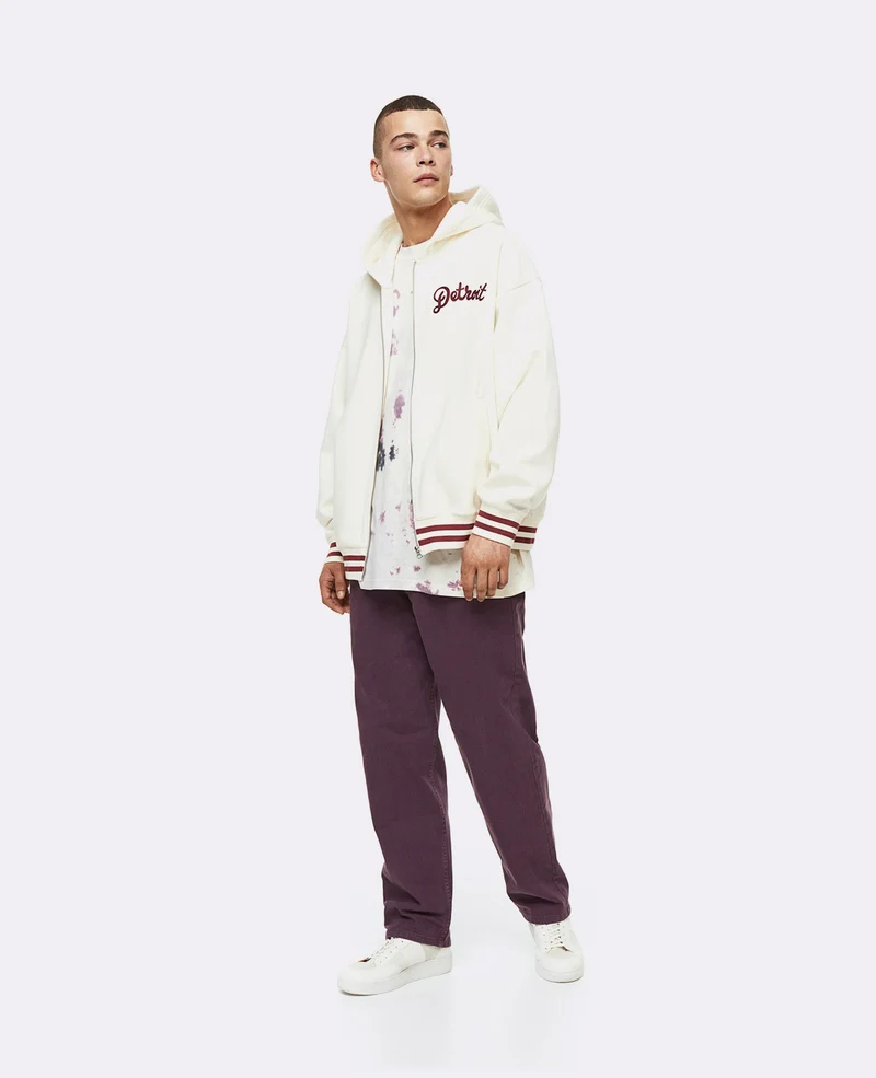 Cotton Hooded Sweatshirt