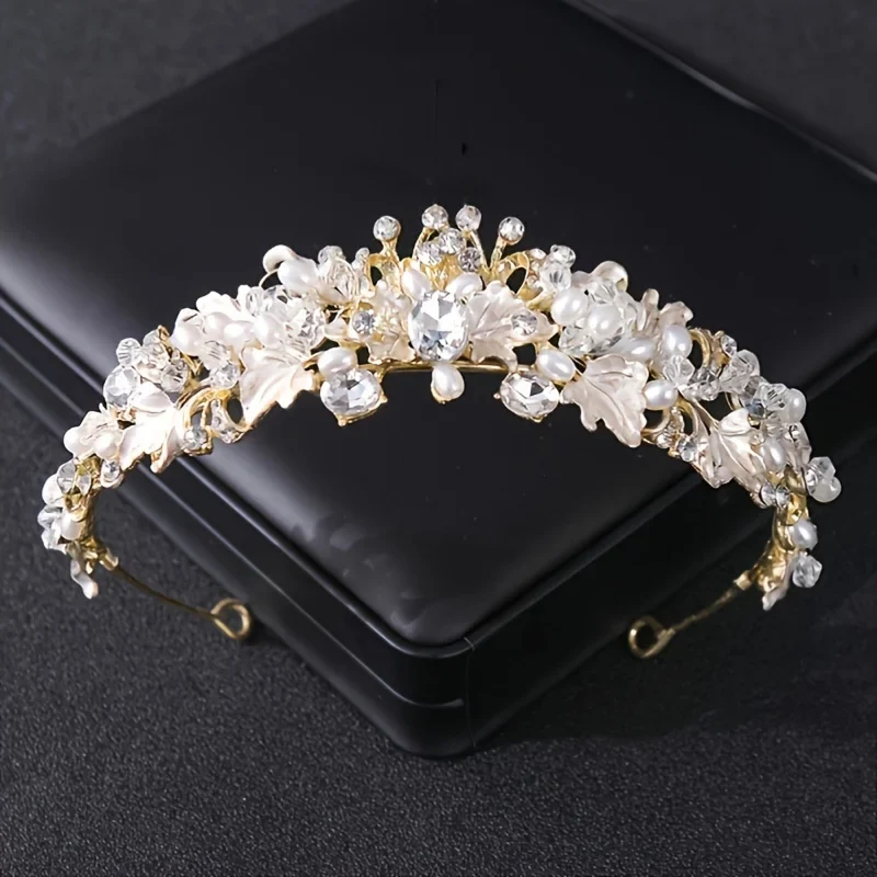 Crystal Floral Bridal Tiara