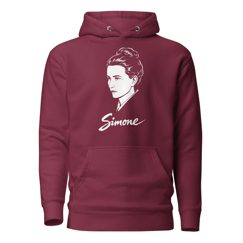 Simone de Beauvoir - Premium Hoodie