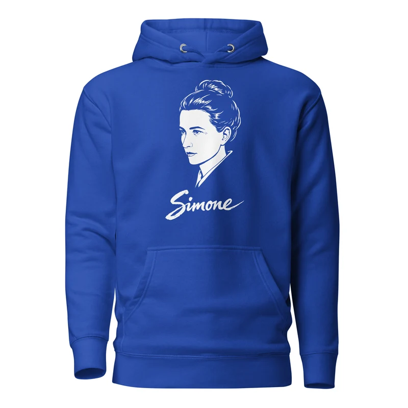 Simone de Beauvoir - Premium Hoodie