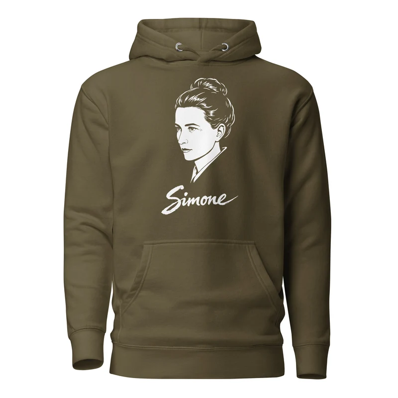 Simone de Beauvoir - Premium Hoodie