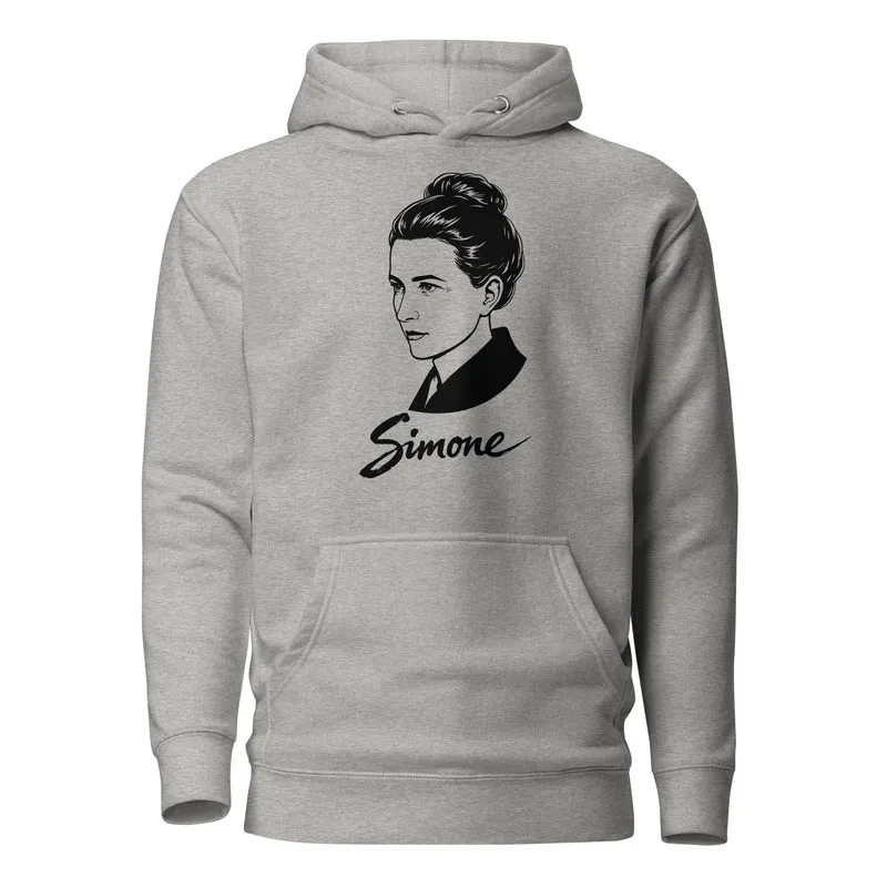 Simone de Beauvoir - Premium Hoodie
