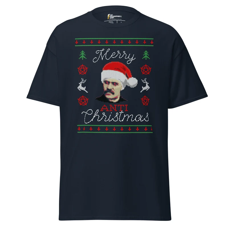 Nietzsche: Merry Anti-Christmas - Unisex Classic T-Shirt