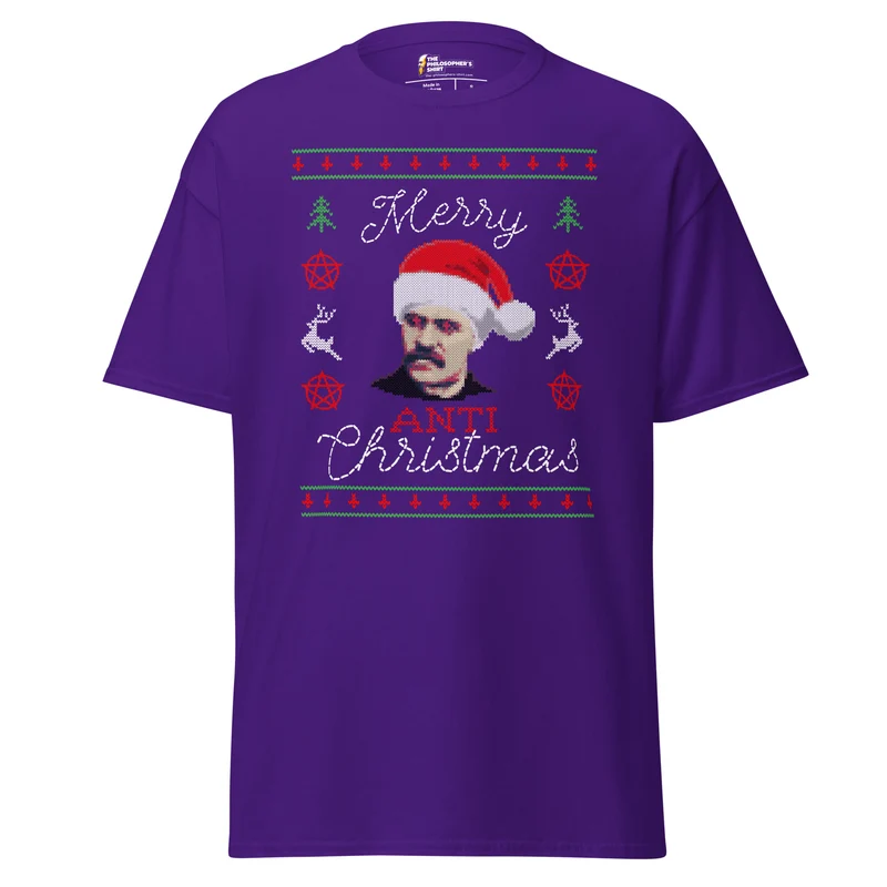 Nietzsche: Merry Anti-Christmas - Unisex Classic T-Shirt