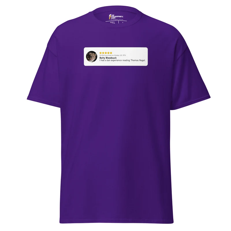 Thomas Nagel: Bat Experience - Unisex Classic T-Shirt