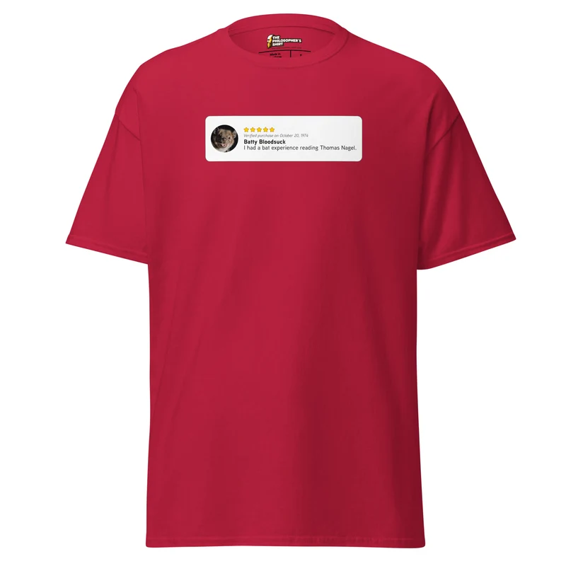 Thomas Nagel: Bat Experience - Unisex Classic T-Shirt