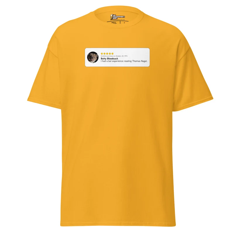 Thomas Nagel: Bat Experience - Unisex Classic T-Shirt