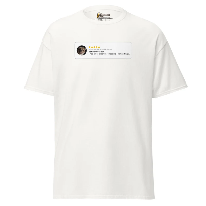 Thomas Nagel: Bat Experience - Unisex Classic T-Shirt