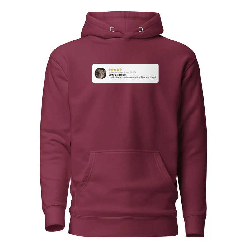 Thomas Nagel: Bat Experience - Premium Hoodie