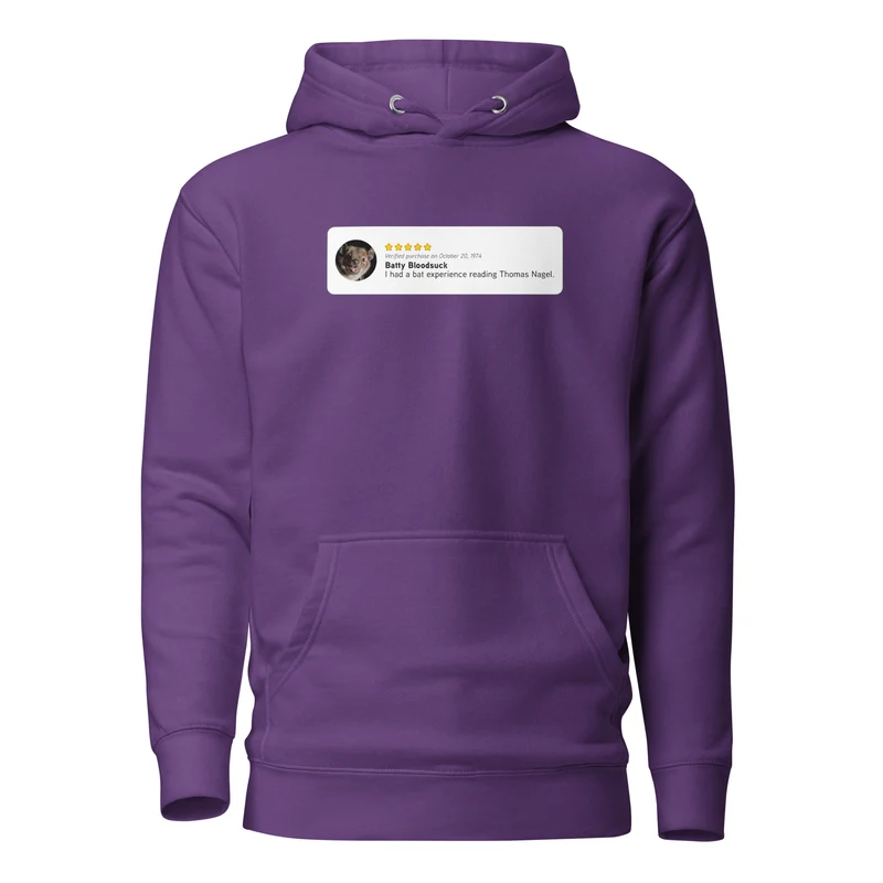 Thomas Nagel: Bat Experience - Premium Hoodie
