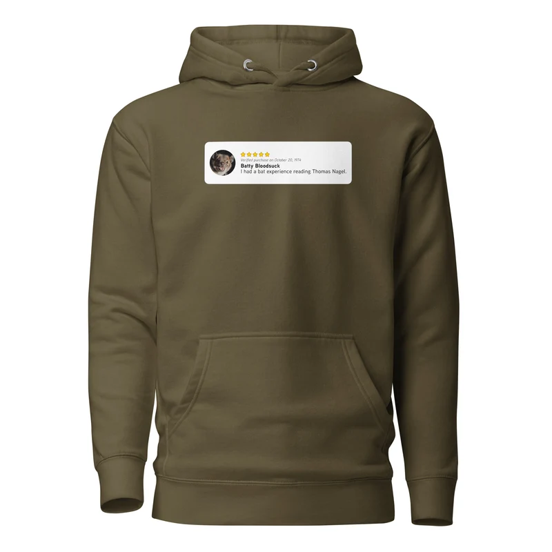 Thomas Nagel: Bat Experience - Premium Hoodie