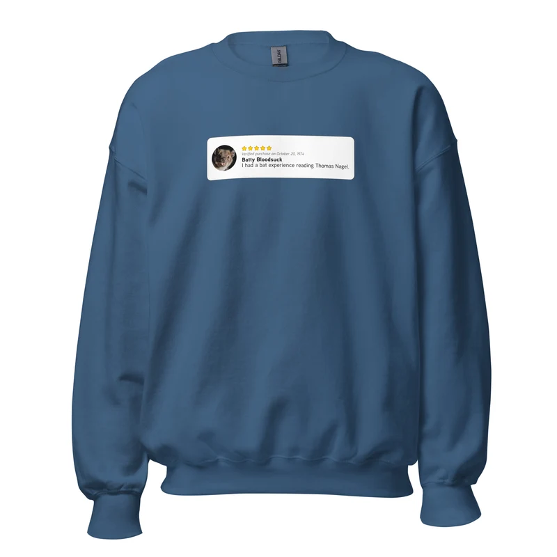 Thomas Nagel: Bat Experience - Sweatshirt