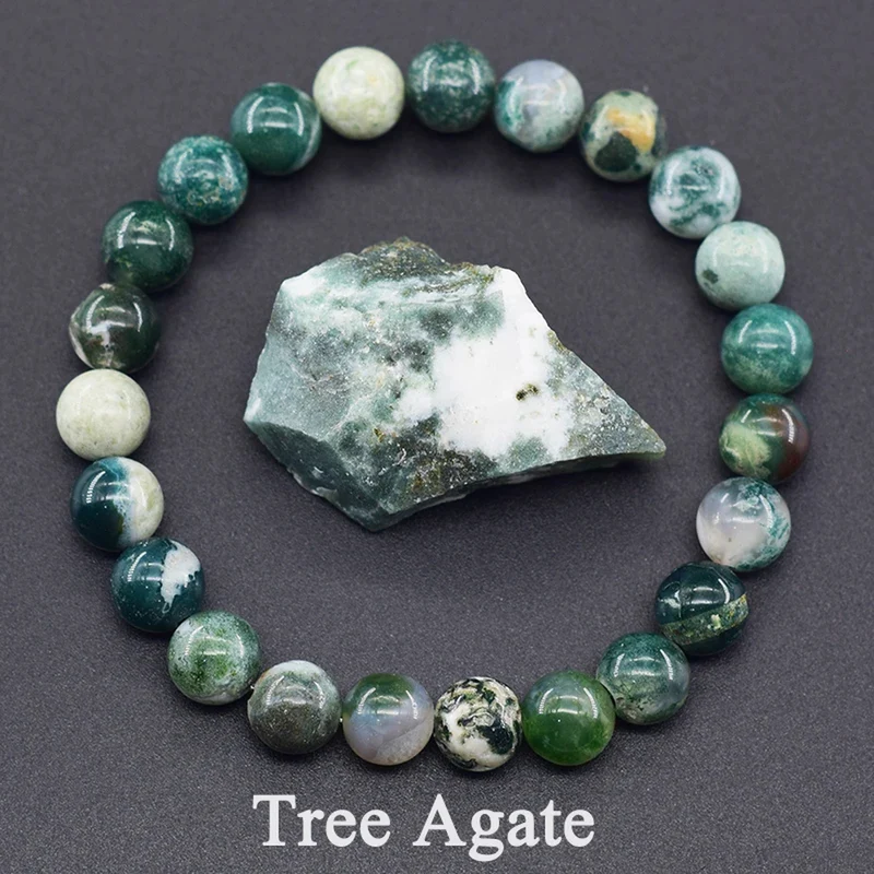 Natural Stone Bead Bracelet
