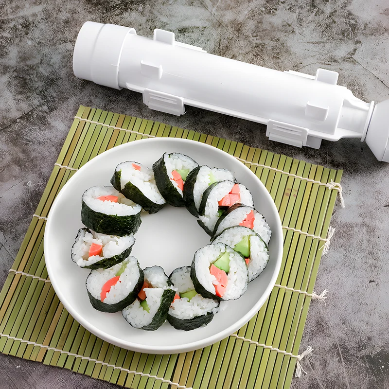Sushi Roll Press with Push Plunger