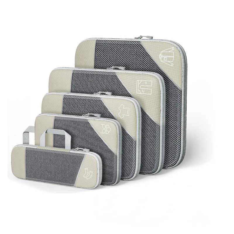Five-Piece Mesh Packing Cube Set
