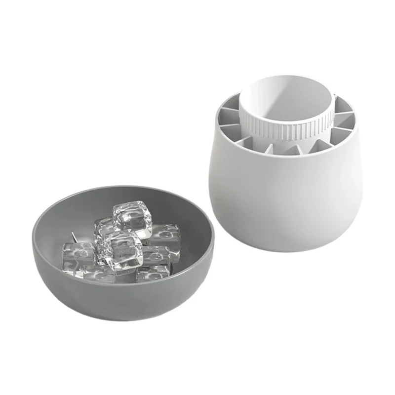 Mushroom Ice Cube Mold and Serving Bowl