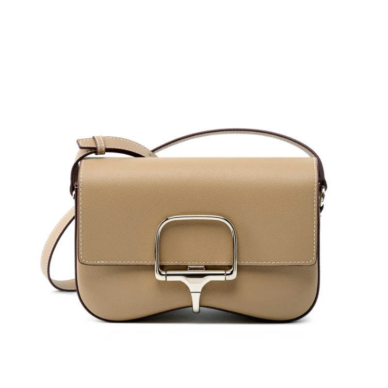 Silver-Buckle Saddle Bag
