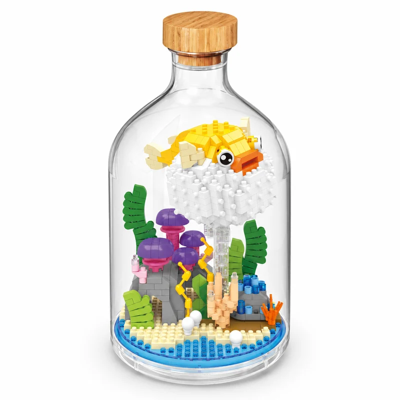 Animal Bottle Display Building Kits