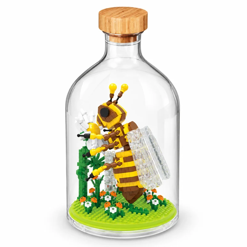 Animal Bottle Display Building Kits
