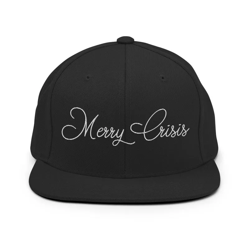 Merry Crisis - Snapback Hat