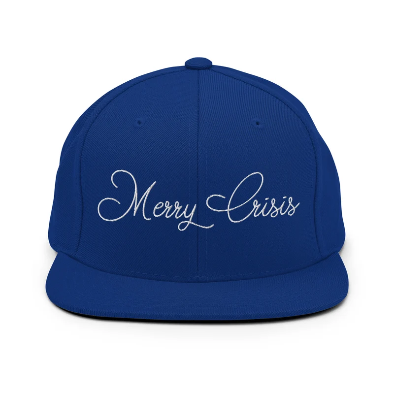 Merry Crisis - Snapback Hat