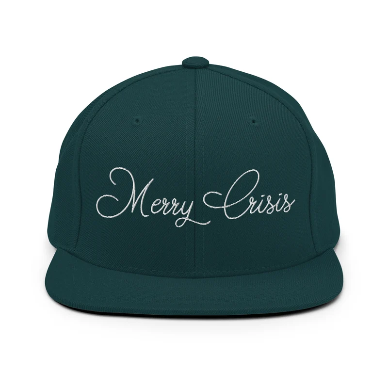 Merry Crisis - Snapback Hat