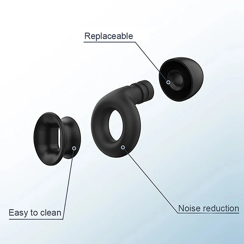 Noise-Reducing Earplugs with Case