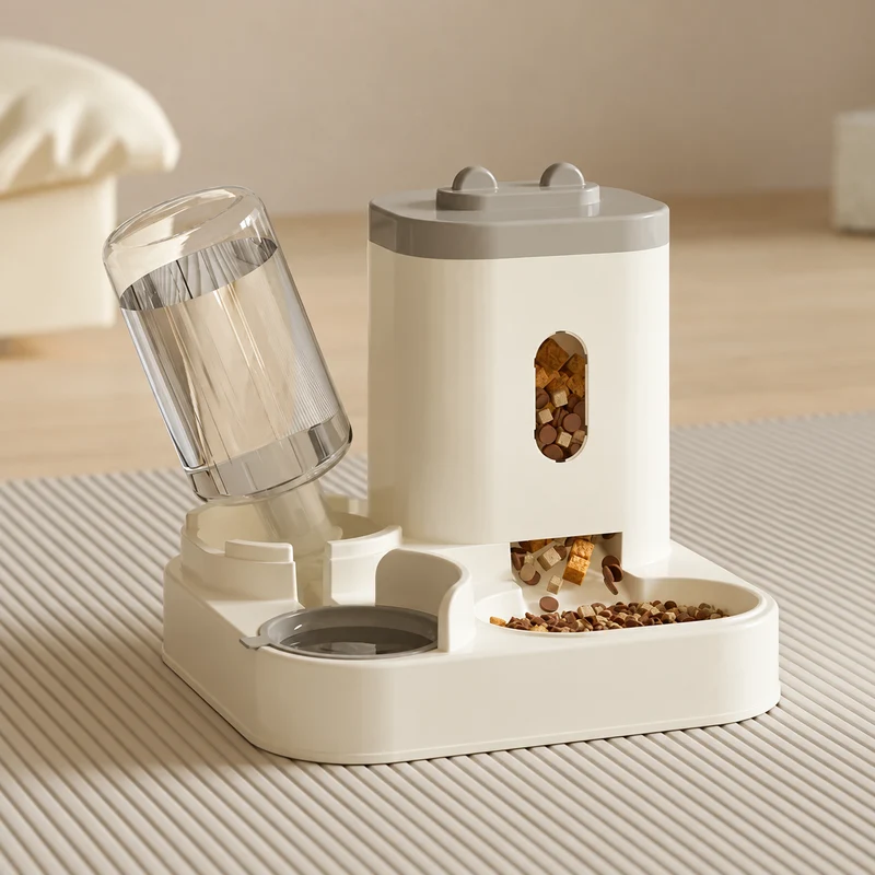 Gravity Pet Feeding and Water Station