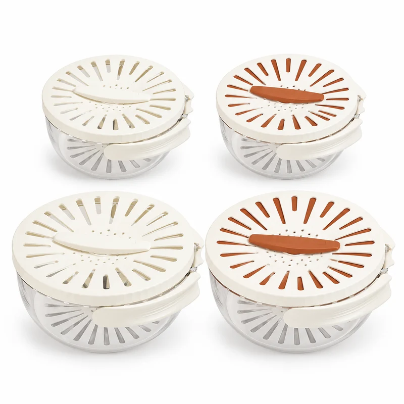 Drain-Lid Rinse and Storage Bowl