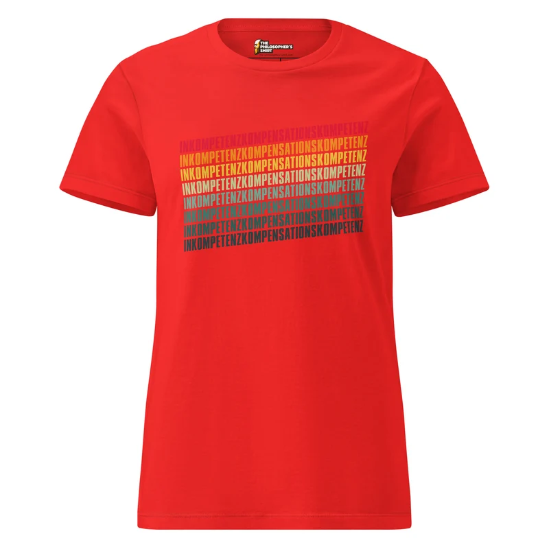 Inkompetenzkompensationskompetenz - Women’s T-shirt