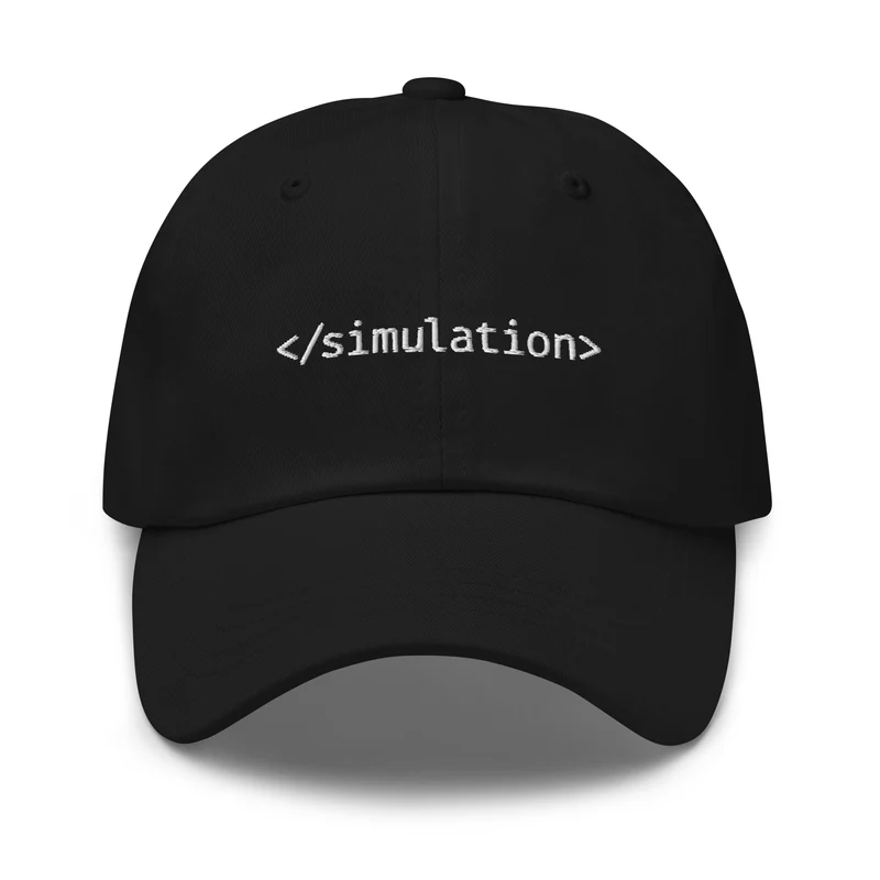End of simulation - Embroidered - Cap