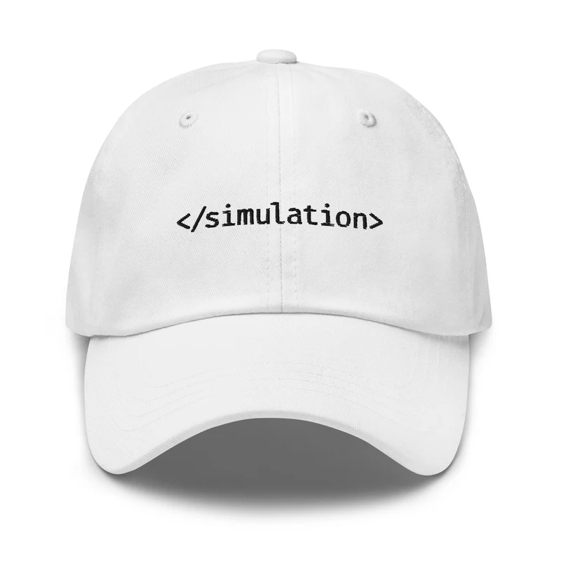 End of simulation - Embroidered - Cap