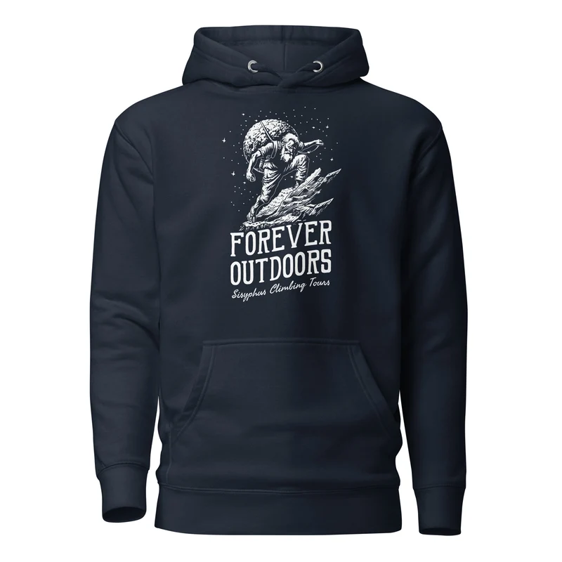 Forever Outdoors - Sisyphus Climbing Tours - Premium Hoodie