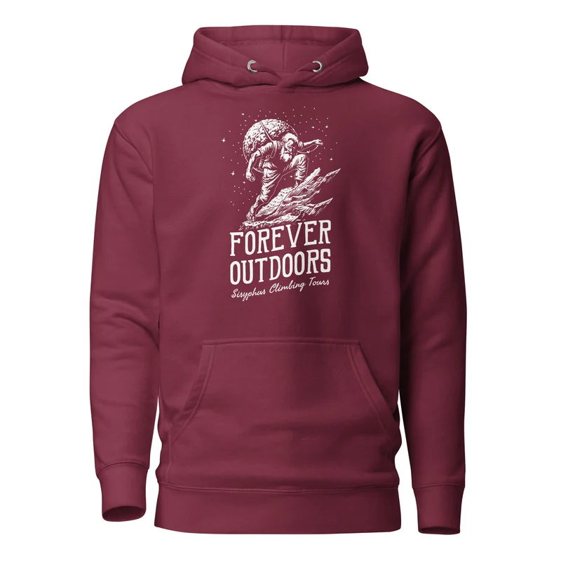Forever Outdoors - Sisyphus Climbing Tours - Premium Hoodie
