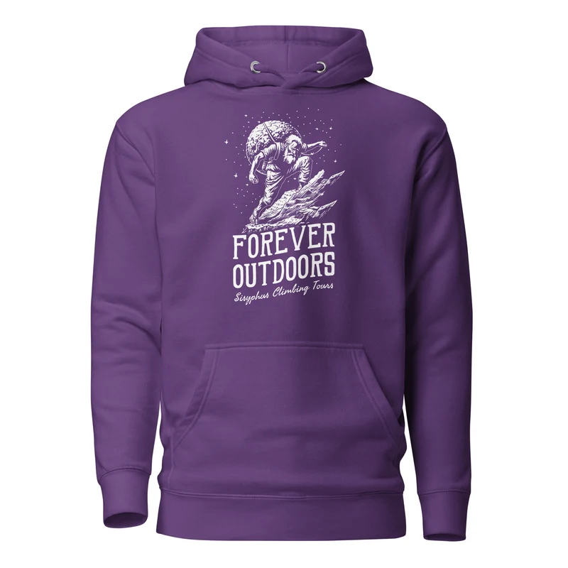 Forever Outdoors - Sisyphus Climbing Tours - Premium Hoodie