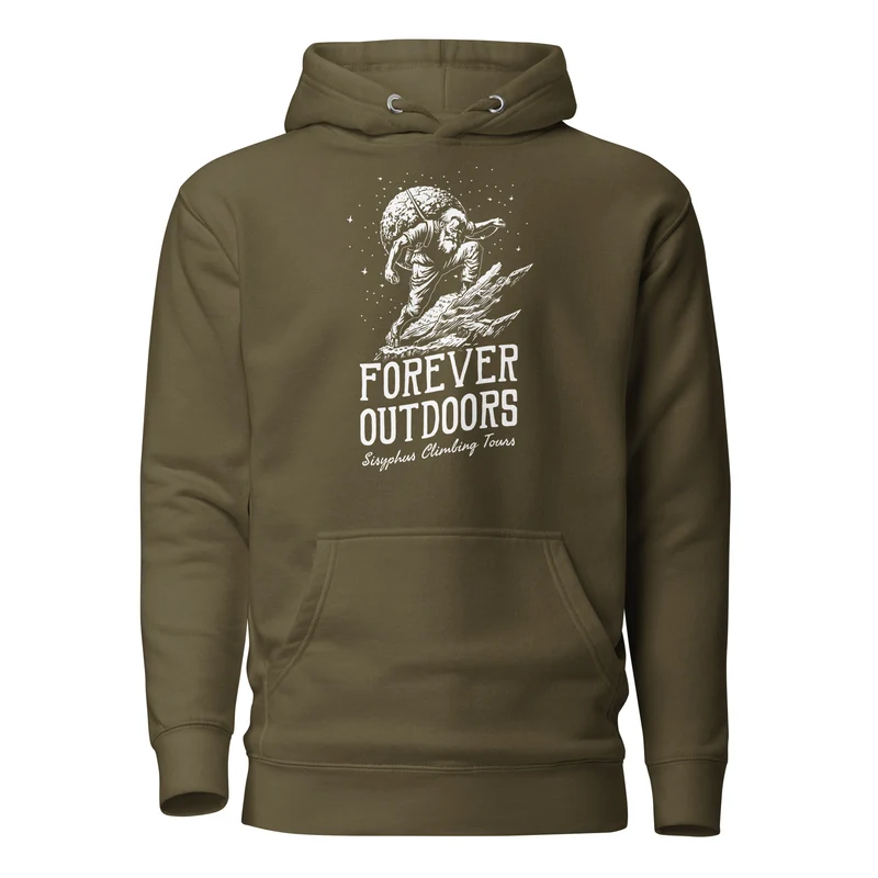 Forever Outdoors - Sisyphus Climbing Tours - Premium Hoodie