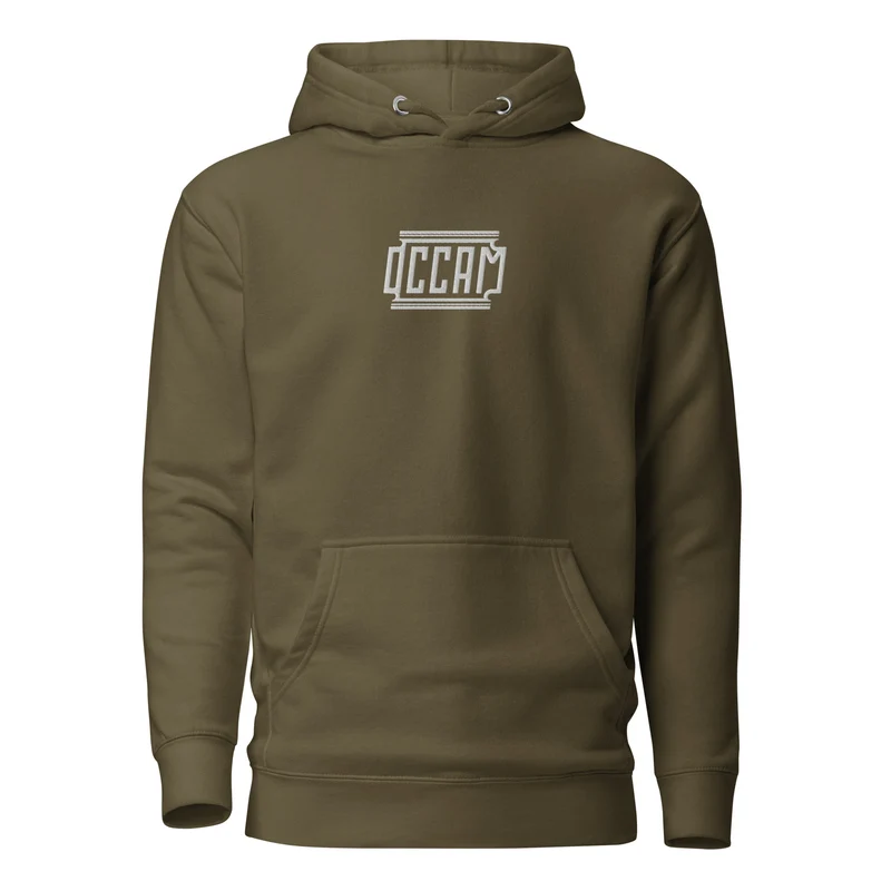 Occam's razor - Embroidered - Premium Hoodie