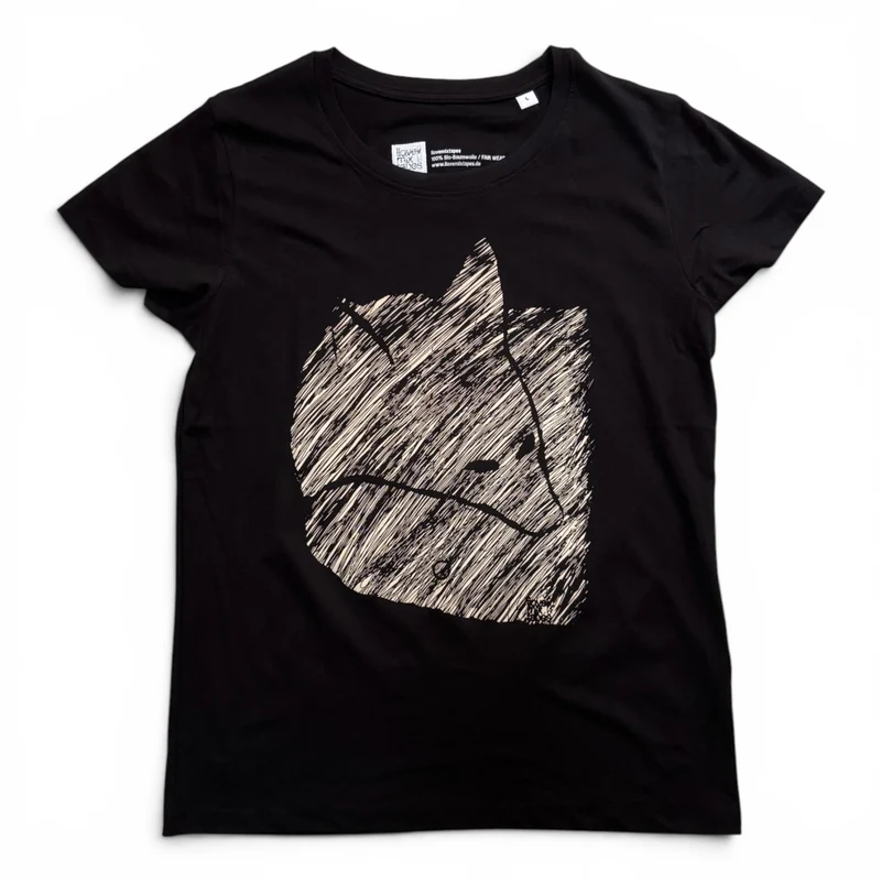 Fuchs 2.0 Damen T-Shirt – Black