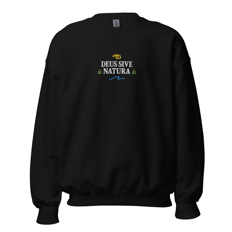 Deus Sive Natura - Embroidered - Sweatshirt