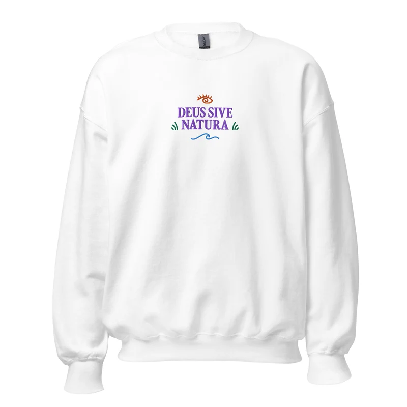 Deus Sive Natura - Embroidered - Sweatshirt